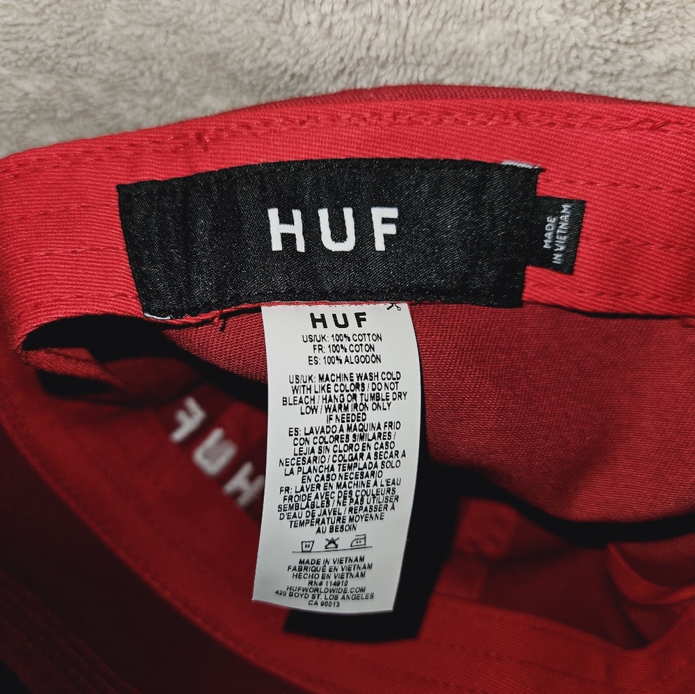 💲‼️3 for $25‼️NWOT Huf strapback dad hat - Picture 3 of 3